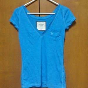 Blue Abercrombie and Fitch shirt bundle