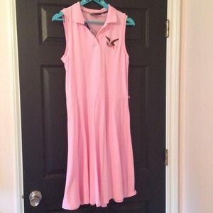 🇺🇸 American Living 🇺🇸 💗 Pink Polo Dress 💗 Lg