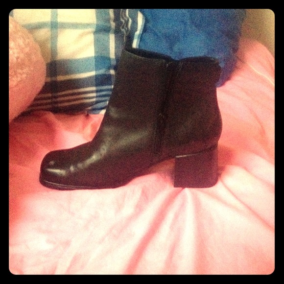 Black Leather Boots