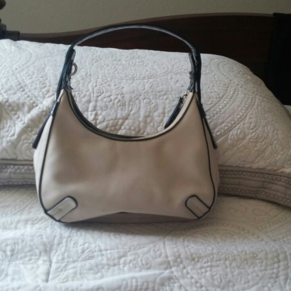 BCBGirls black and beige handbag