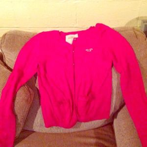 Hollister Hot Pink Sweater