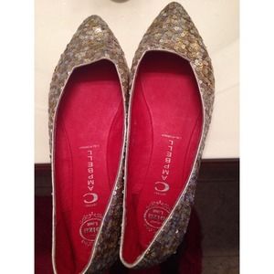 Jeffery Campbell sequined flats