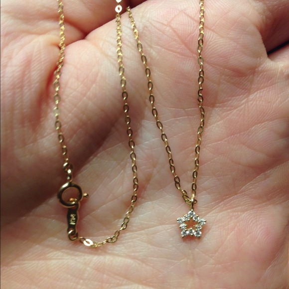 14k real gold necklace