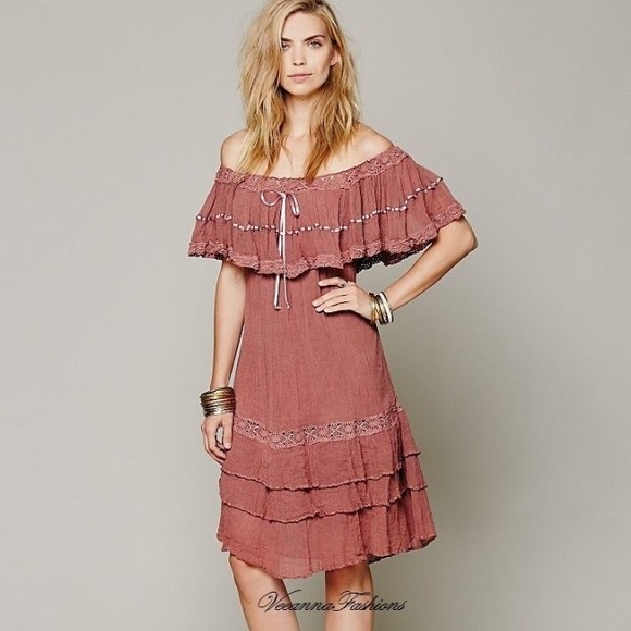 Free people jens pirate booty off the shoulder