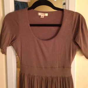 Light brown dress