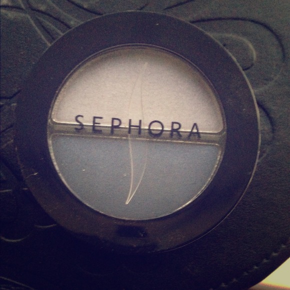 Sephora duo eyeshadow in navy and blue