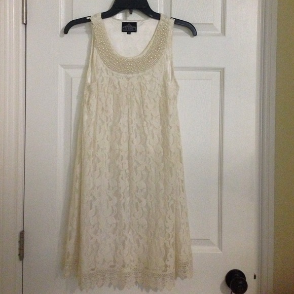 Off White Angie Baby Doll Dress