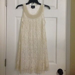 Off White Angie Baby Doll Dress