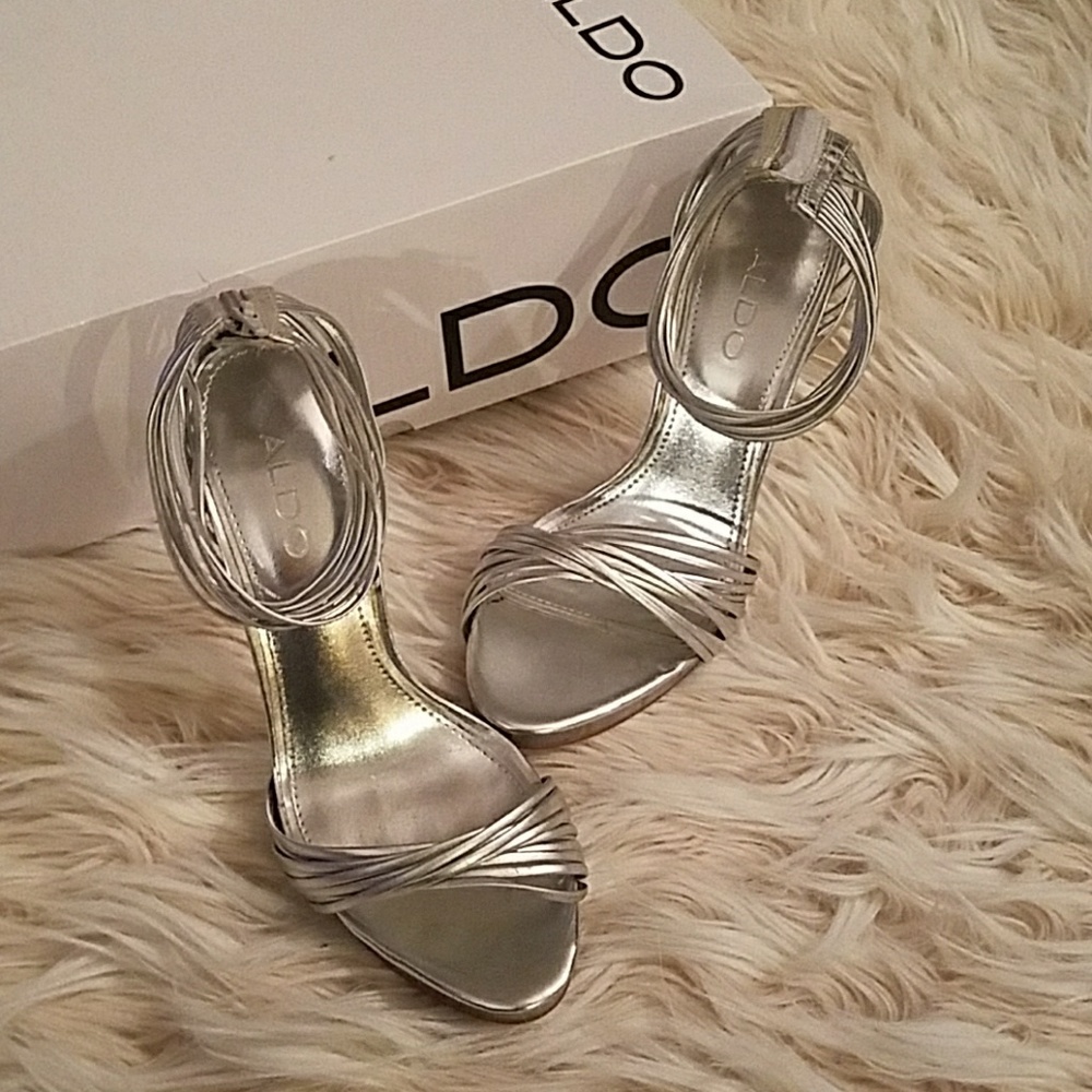 Aldo Silver heels