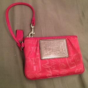 Coach wristlet