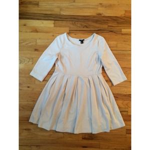 Light tan  pleated dress