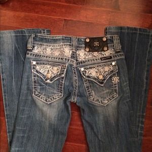 Miss me jeans size 25 boot cut