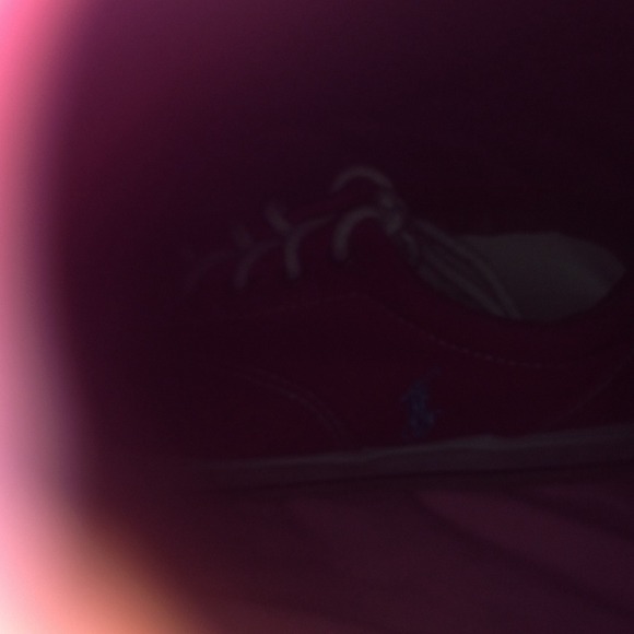 Sorry About Picture But Pink Polo Shoes