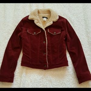 Red Corduroy Jacket