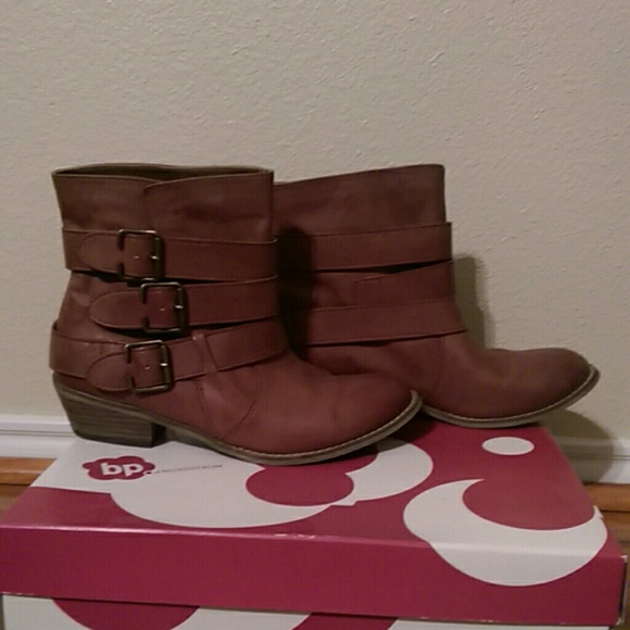 BP "Rally" bootie. Cognac leather