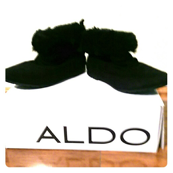 Aldo "Snetting" black bootie. New never worn.