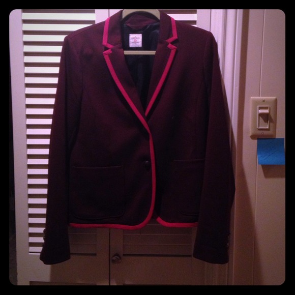 Gap's "The Academy Blazer" in pink and purple