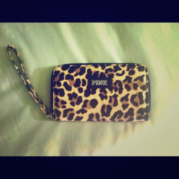 PINK Victoria's Secret Clutches & Wallets - Victoria Secret Pink Wristlet Phone Wallet