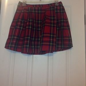 Forever 21 plaid skater skirt