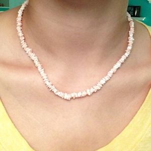 L. Pink Tribal, Boho necklace