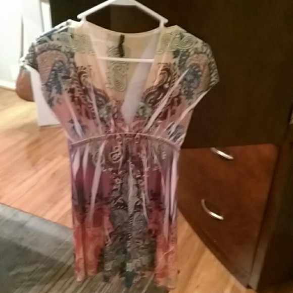 Color in motion dress.