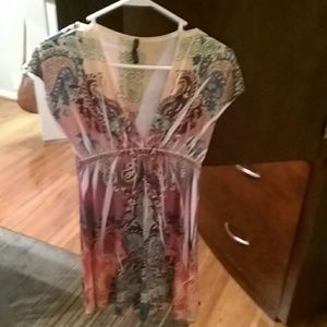 Color in motion dress.