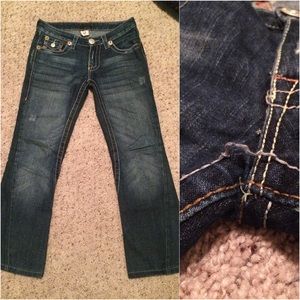 True Religion Dark Blue Flare Jeans