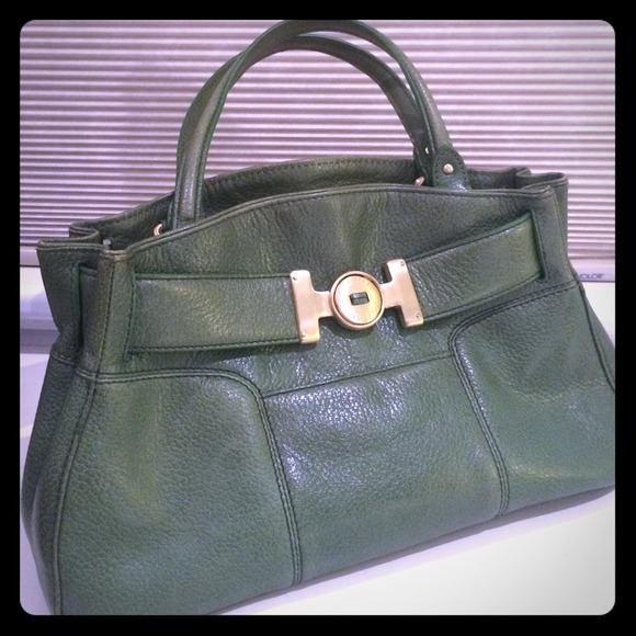 Green Cole Haan Purse