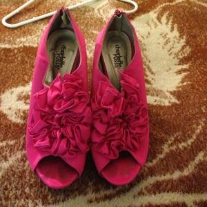 Pink high heels