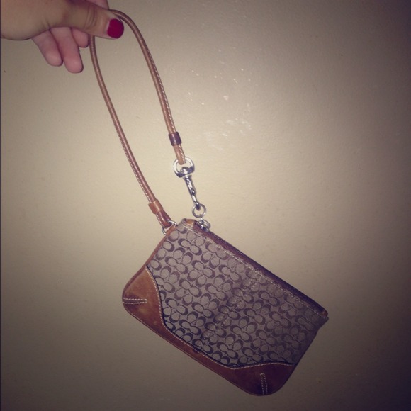 Coach wristlet