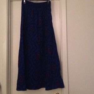 Spandex waist skirt