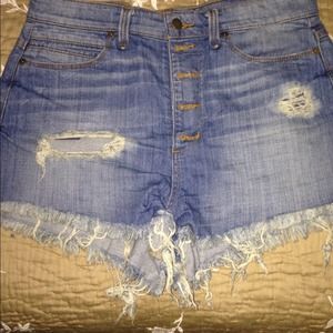 Guess high wasted shorts