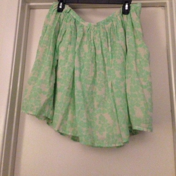 Green Summer Skirt