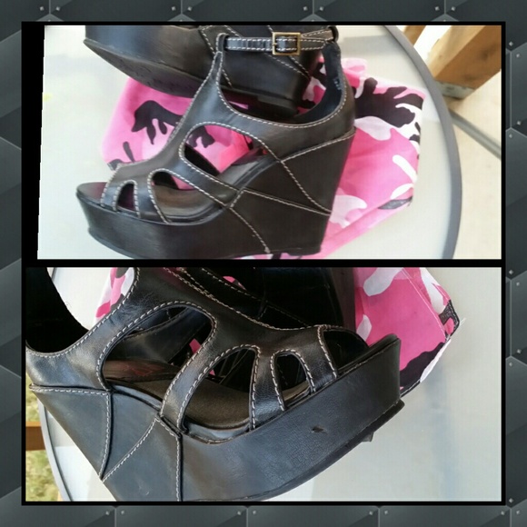 SOLD LOCALLYπHPππ£Big Buddha "The Fun" Wedgesπ₯ - Picture 3 of 4