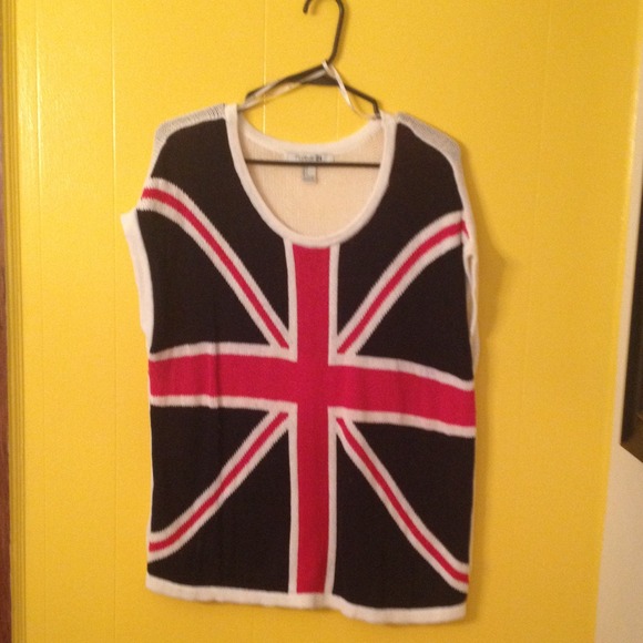 British flag Boxy sweater