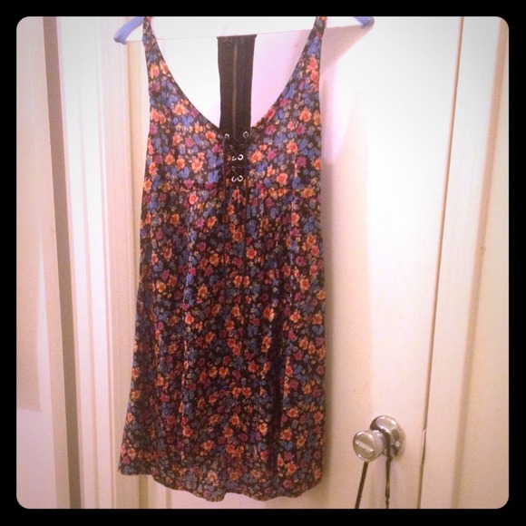 Short floral dress