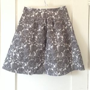 J Crew Sketchbook Roses Belle Skirt
