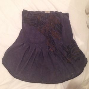 Guess  navy blue strapless too