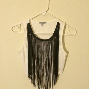 Fringe Crop Top
