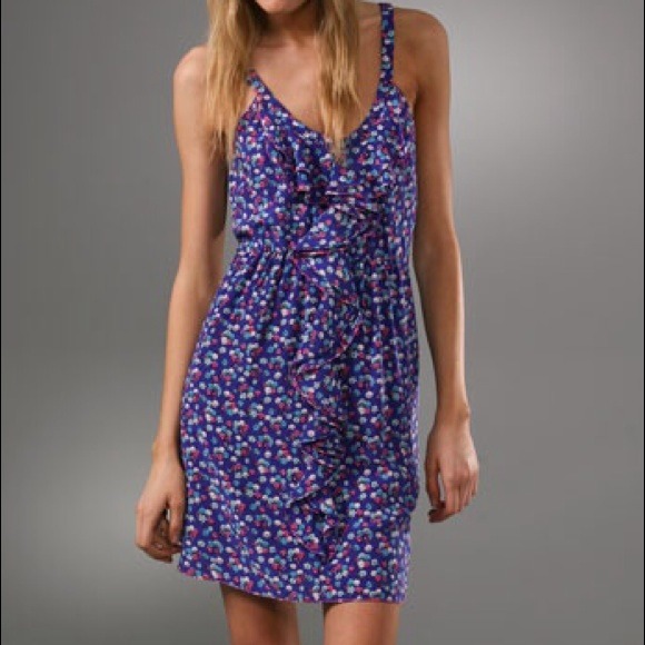 Rebecca Taylor Silk Floral Dress