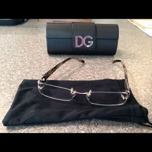 Dolce & Gabbana Eye glasses NEW!! Wore them once.