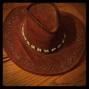 Suede Western Riding hat/cowboy/cowgirl hat