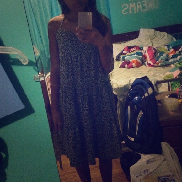 Try on of the dress