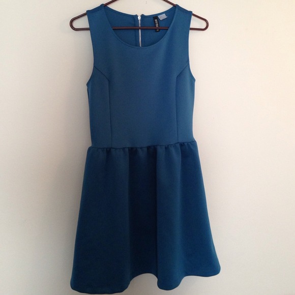 Blue Divided dress