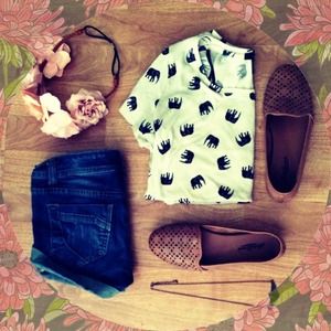 Lucky Brand Brown Leather Cutout Loafer Flats