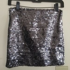 Sequin skirt