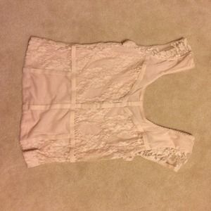 Lacy floral top