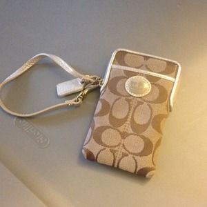 Coach wristlet