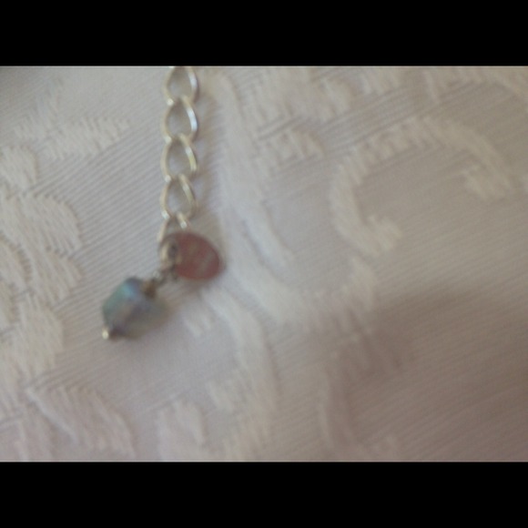 Triple Strand Wrapped Labradorite Nesting Necklace - Picture 3 of 3