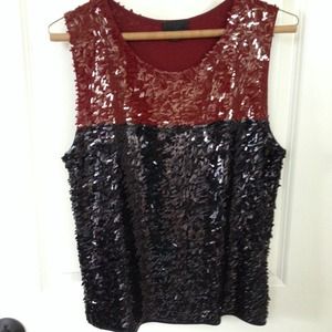 Jcrew sequin top. Size M.